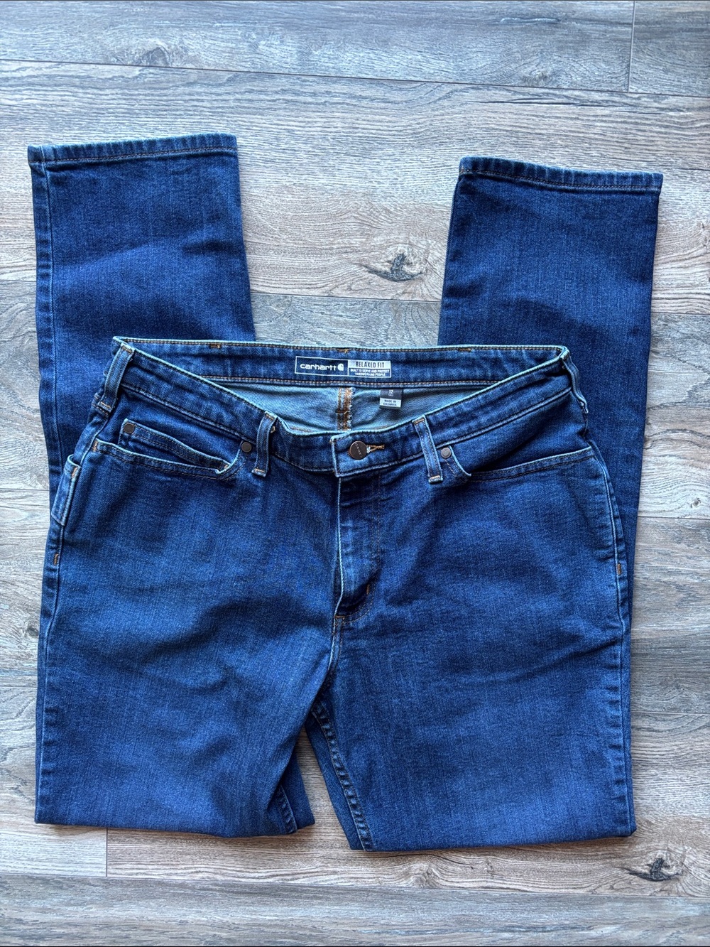 Carhartt Women’s Relaxed Fit 12 LONG Jeans